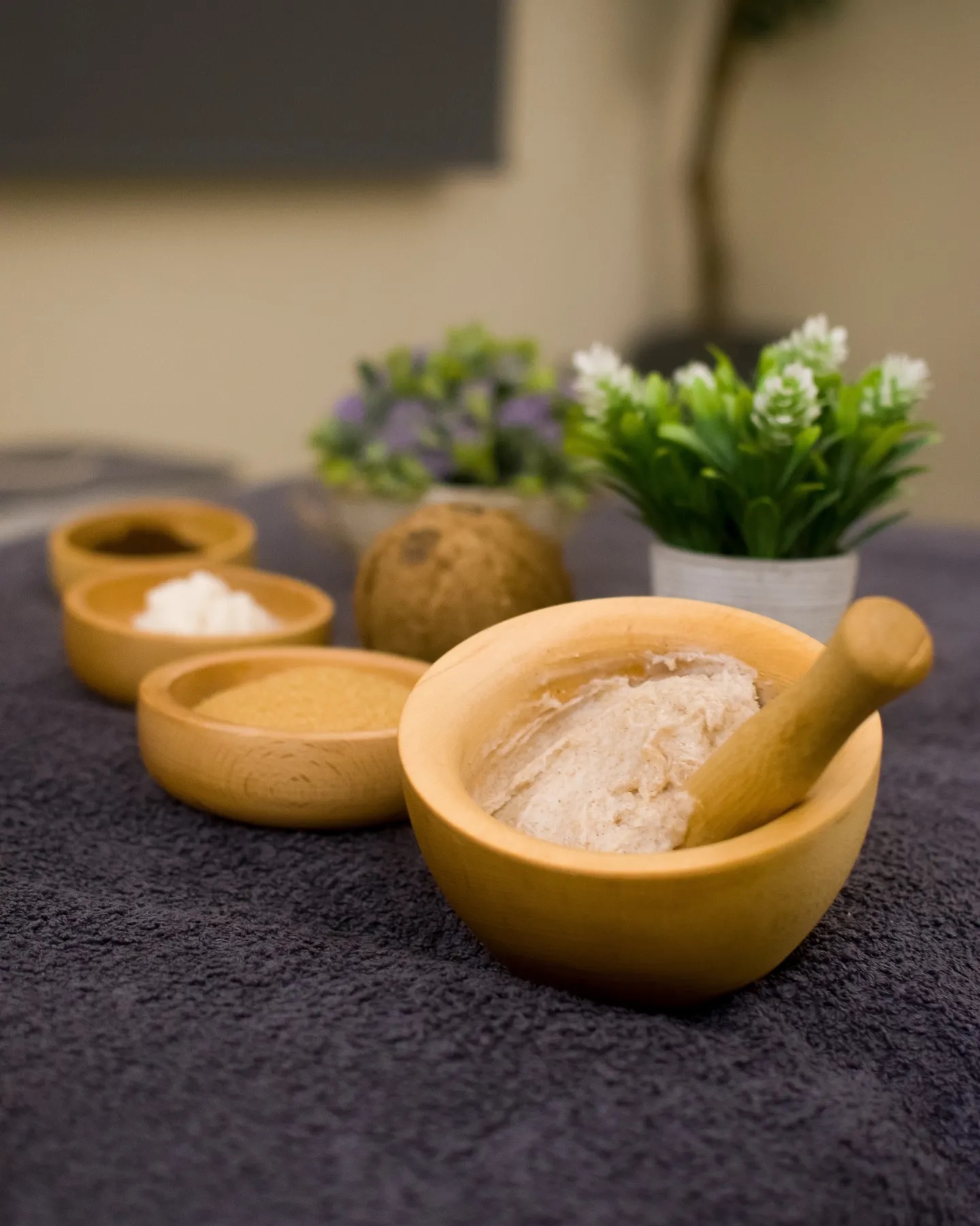 Body scrub treatment